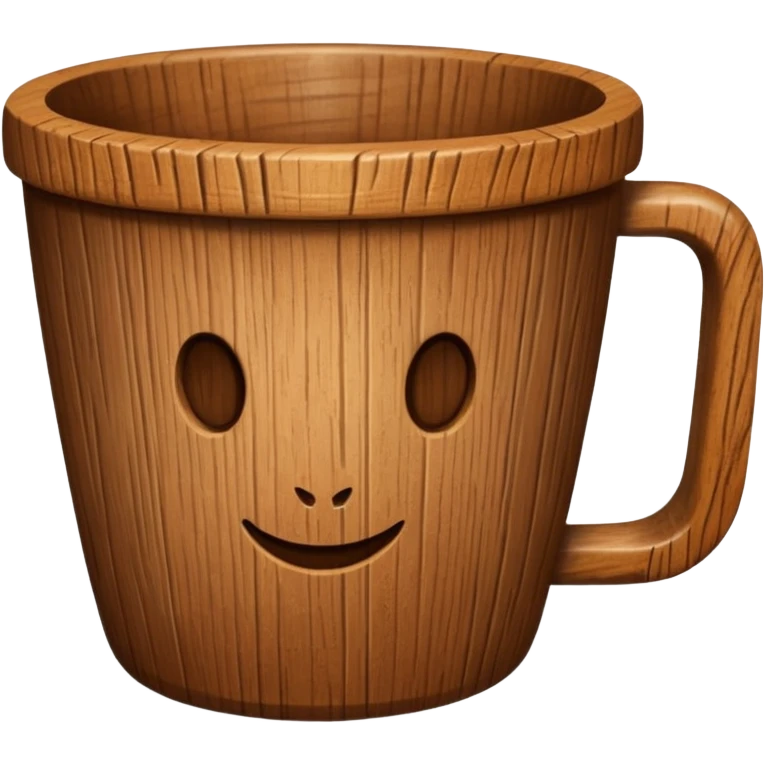 wood cup emoji