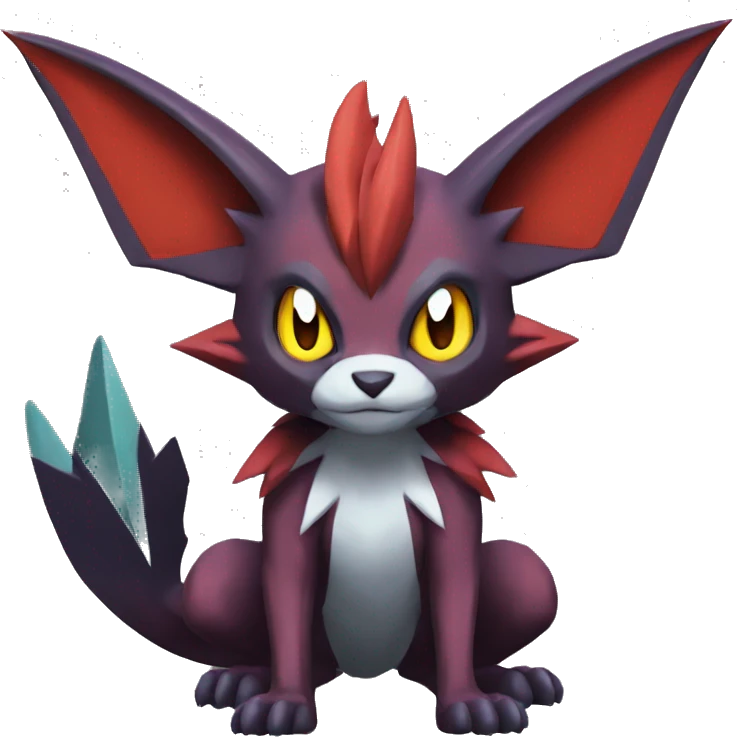 Noivern-Torracat-Zoroark full body emoji