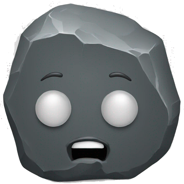 rock with metal emoji