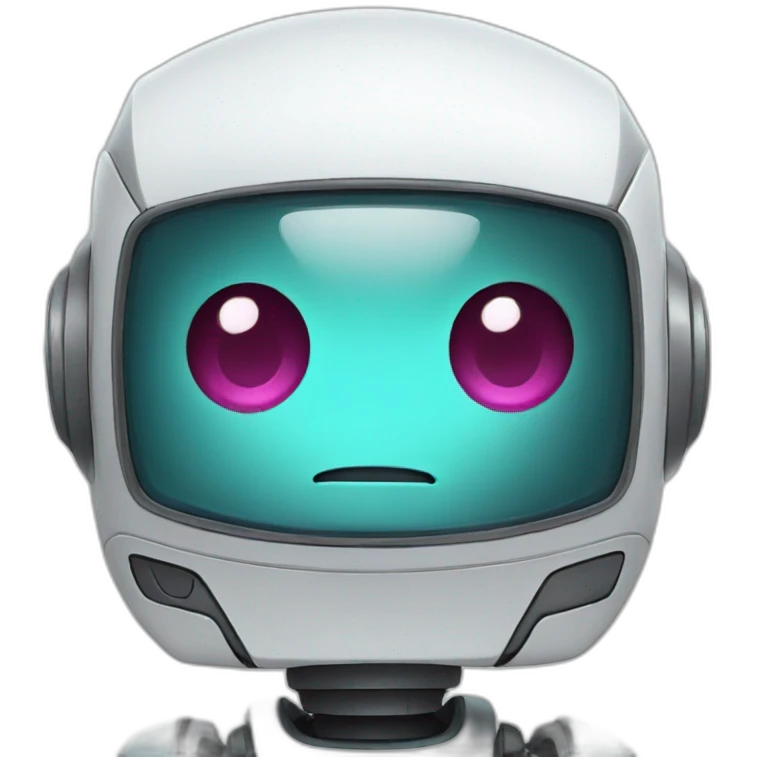 cute robot emoji