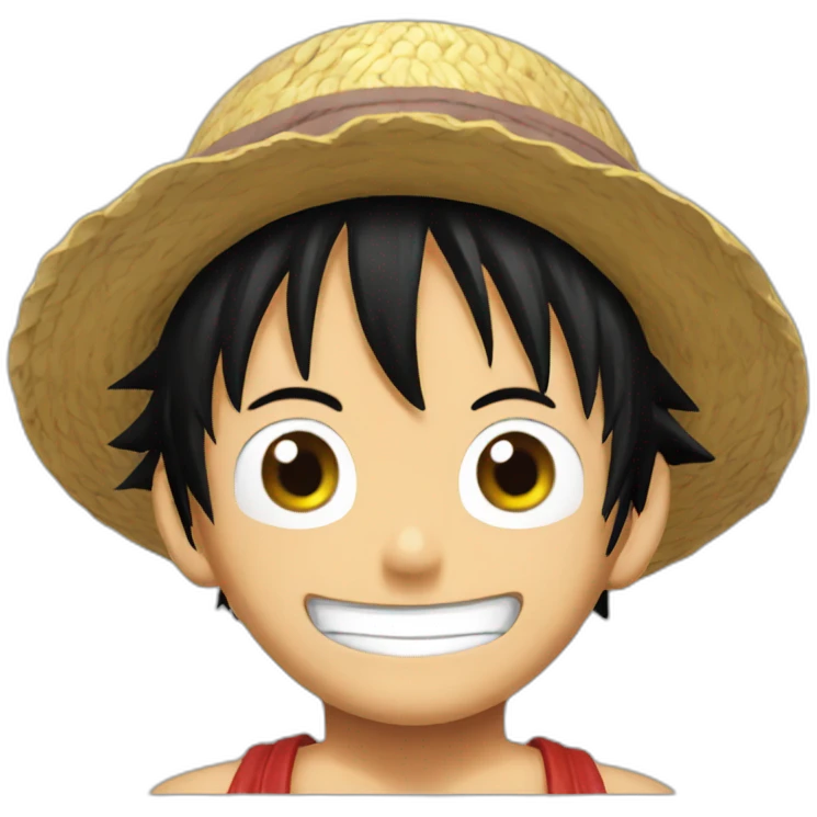 Luffy one piece emoji