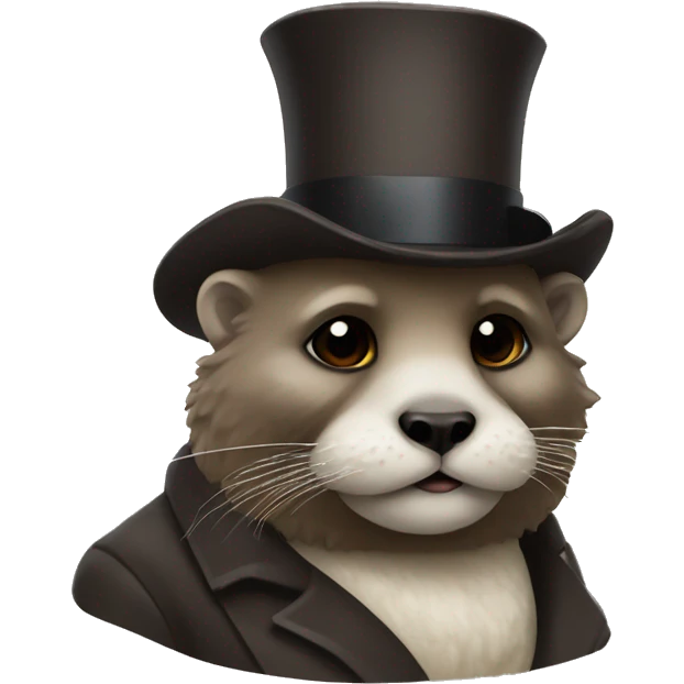 karl marx as an otter emoji