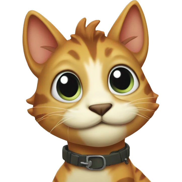 Dinosor as a cat emoji