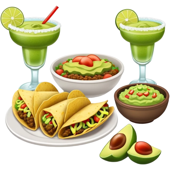 mexican meal emoji combo  emoji