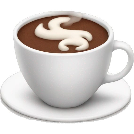 Cup of hot chocolate  emoji