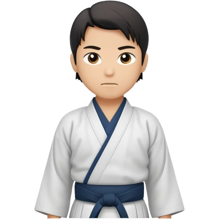 Aikido practitioner wearing a hakama emoji