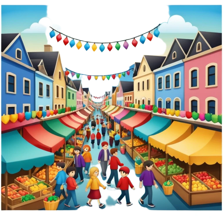 feria calle emoji