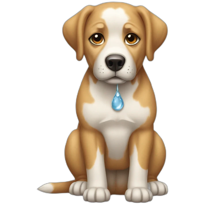 Perro de agua emoji