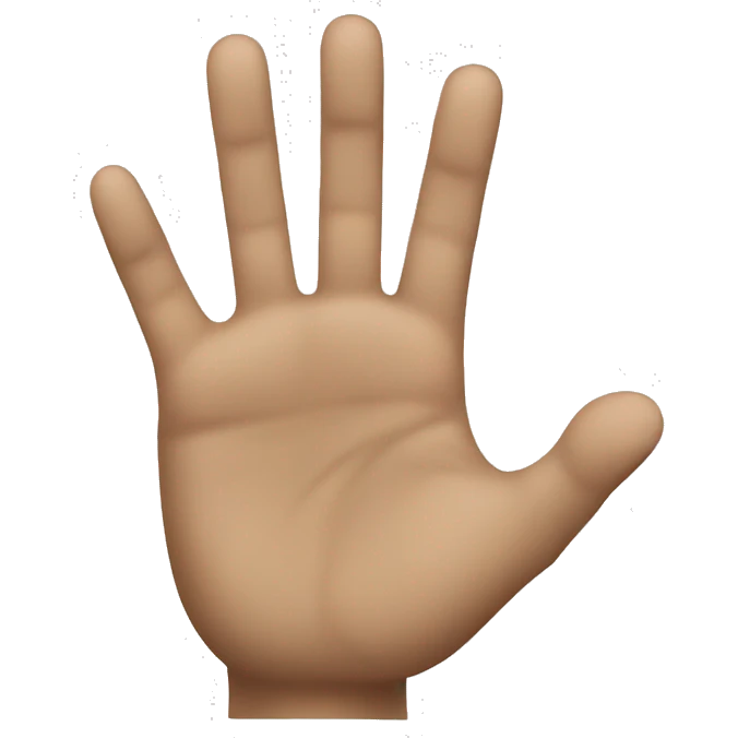 Hand finger 131 emoji