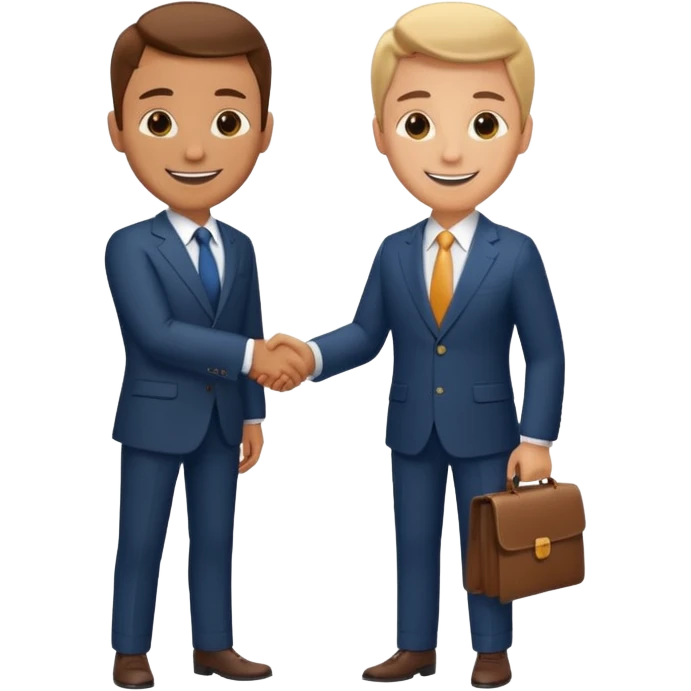 business handshake emoji