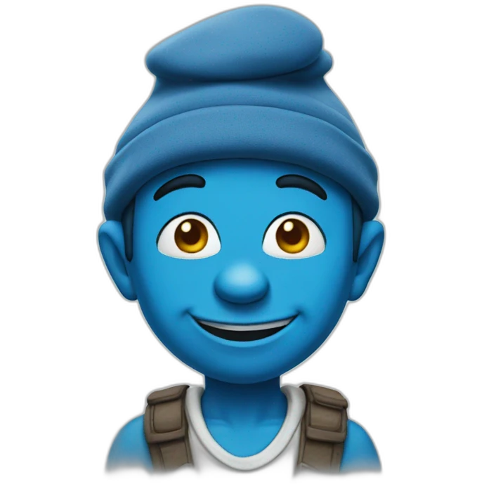 smurf emoji