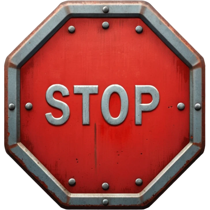 Stop Sign emoji