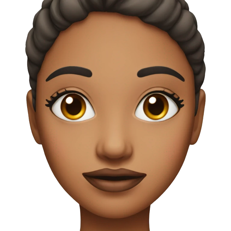 woman face with blush emoji