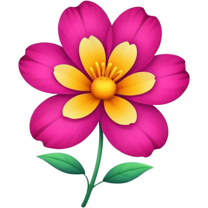 item for flower emoji