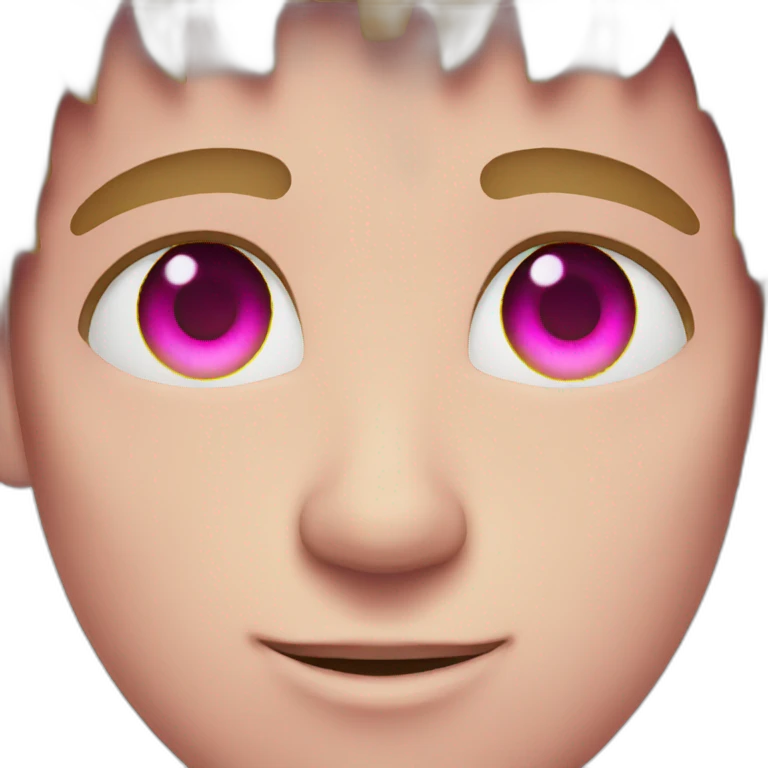 pink eyed guy emoji