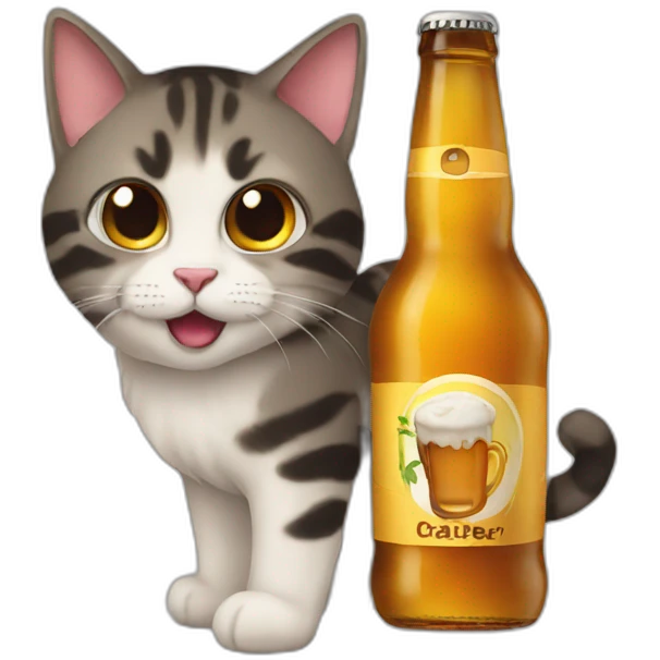 Catbeer emoji