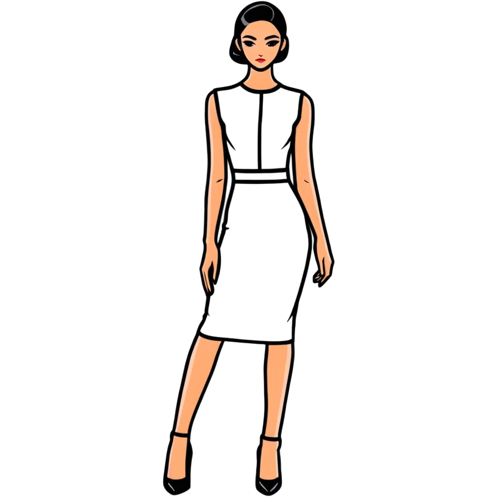 fashion runway model emoji