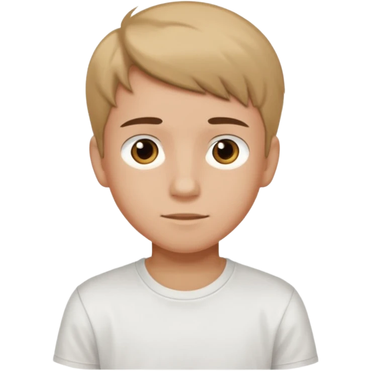 A boy, aged 15 and 16, with a light brown complexion, is broadcasting with any t-shirt on. emoji
