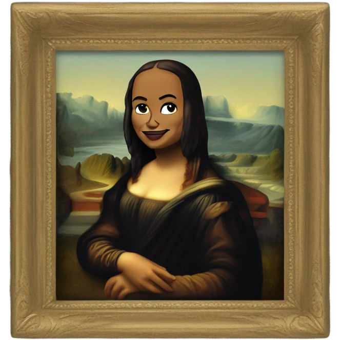 Mona Lisa  emoji