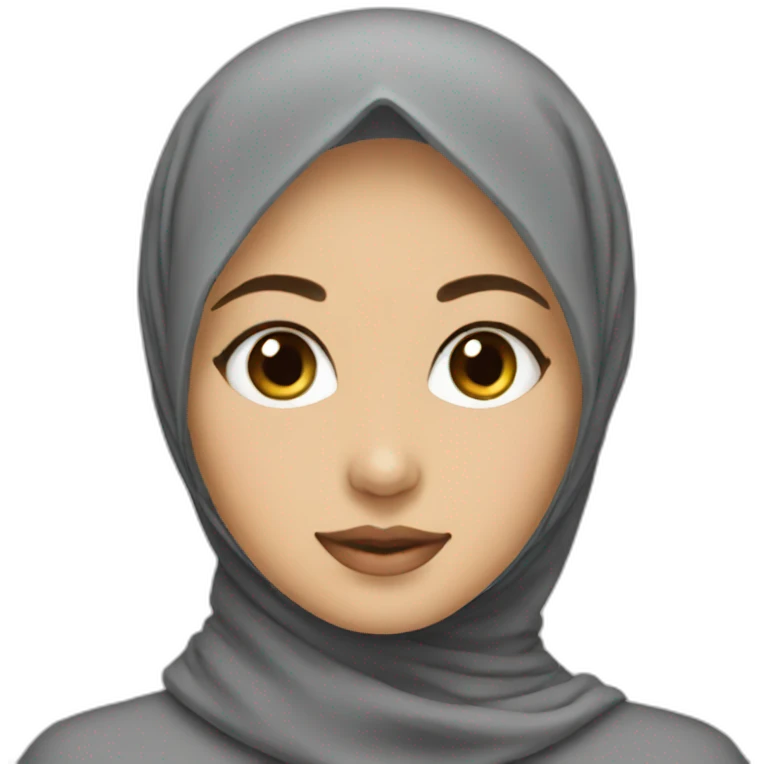 Ayu hijab emoji