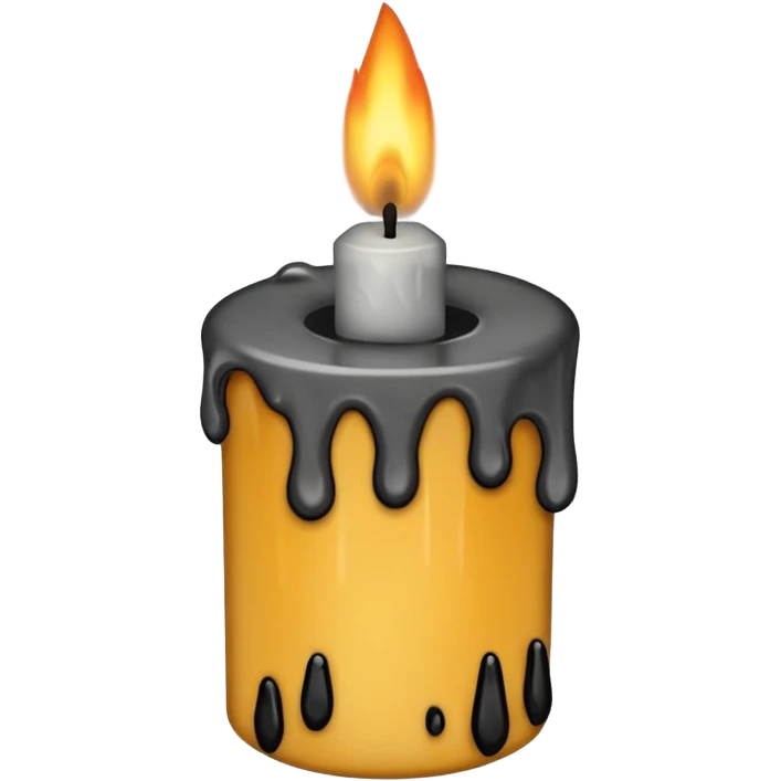 burnt out candle emoji
