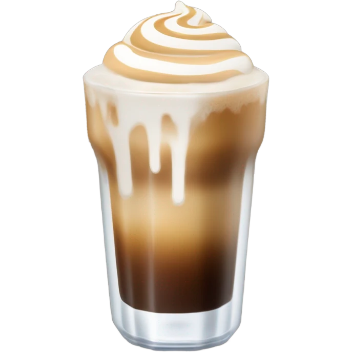 Ice latte emoji
