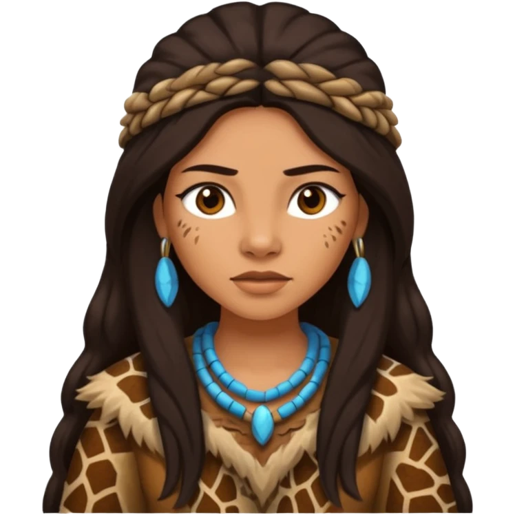stone age woman emoji