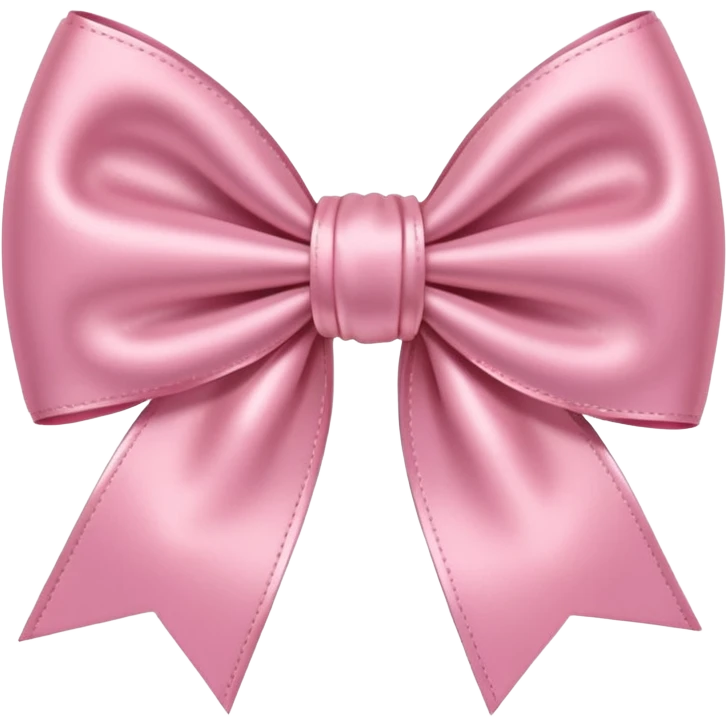 Cute light pink bow  emoji