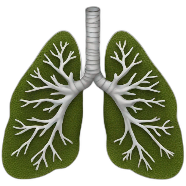 lungs emoji