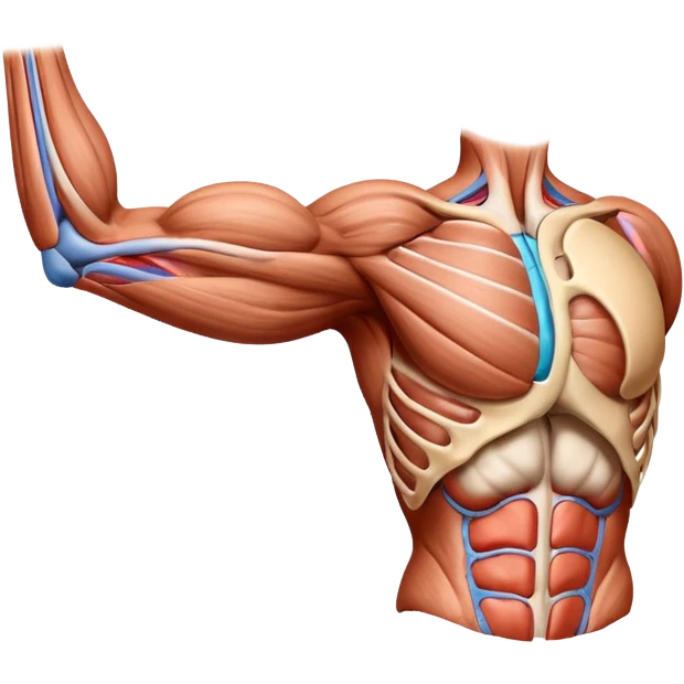 Elbow muscle anatomy emoji