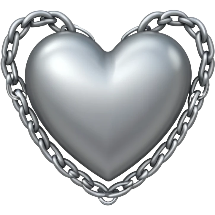Heart with chains  emoji
