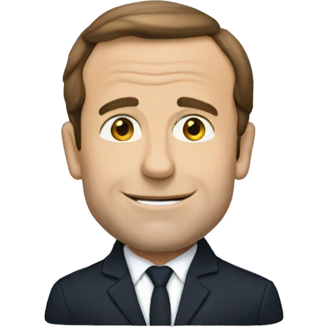 macron qui lève son pouce emoji