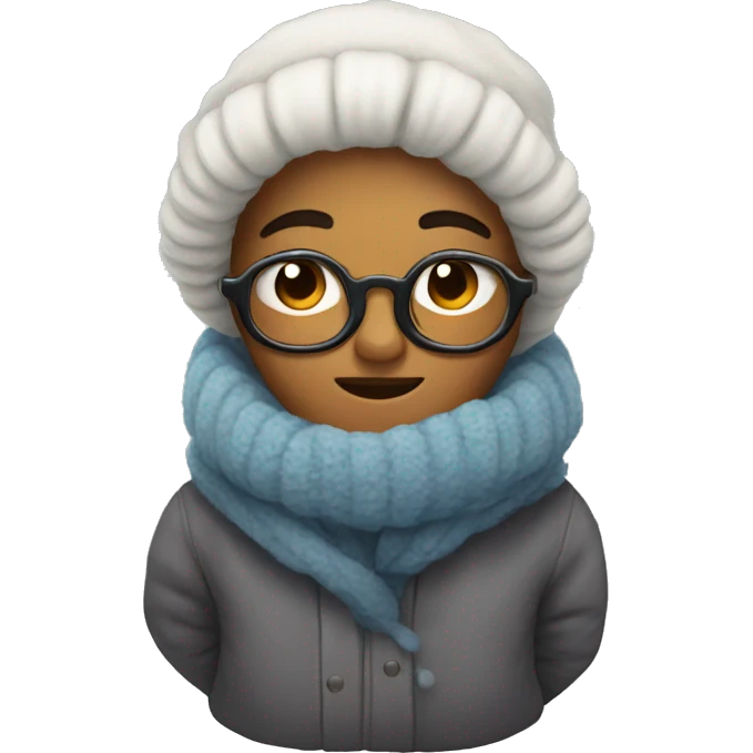 winter cozy emoji