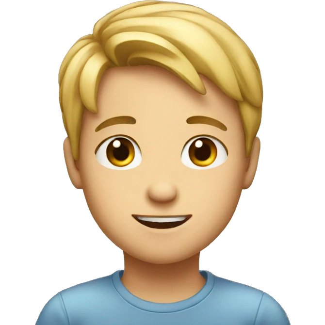 Cute boy emoji