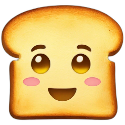 toasted bread emoji