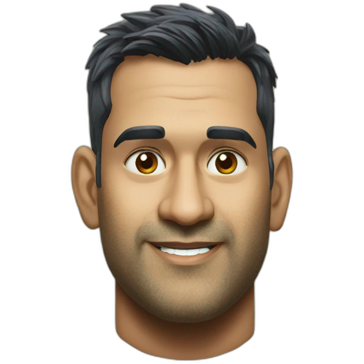 MS Dhoni emoji
