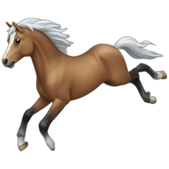 Cheval volant emoji