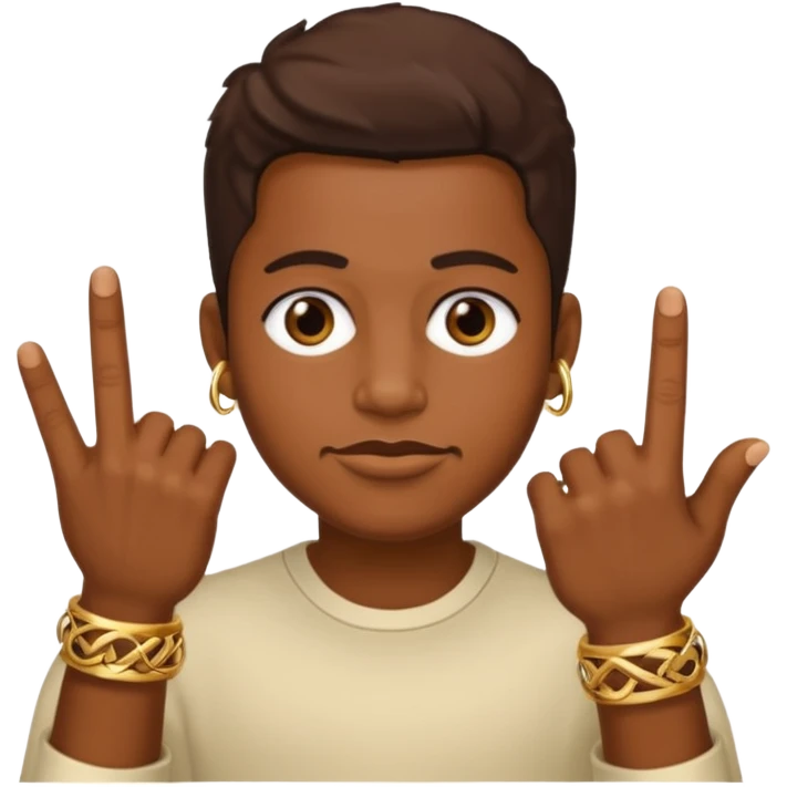 Westside fingers emoji