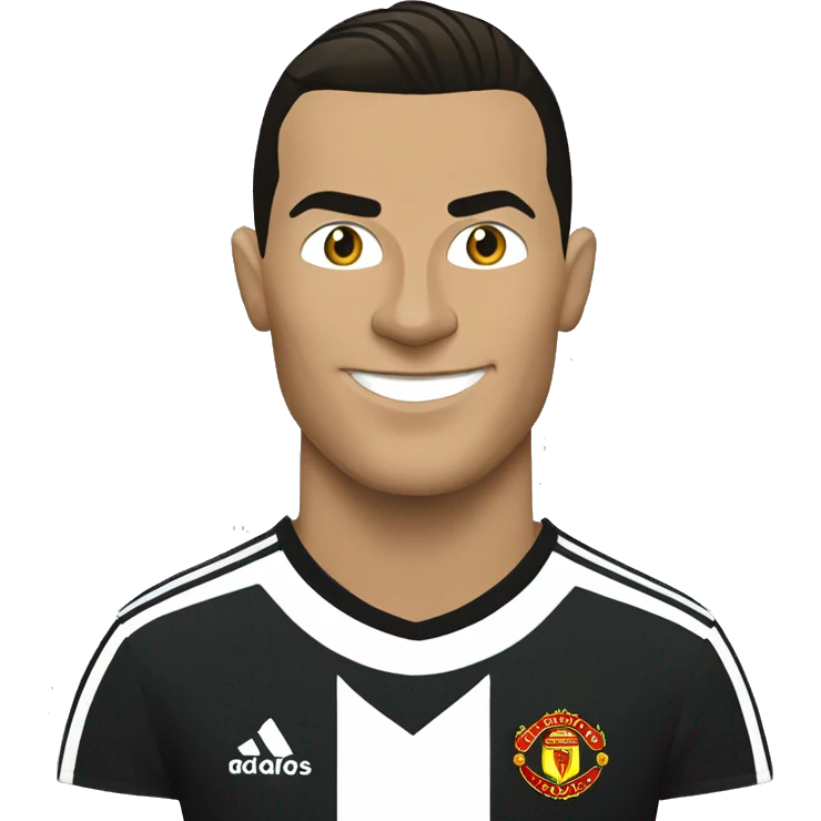 cristiano ronaldo à manchester unite en 2008 emoji