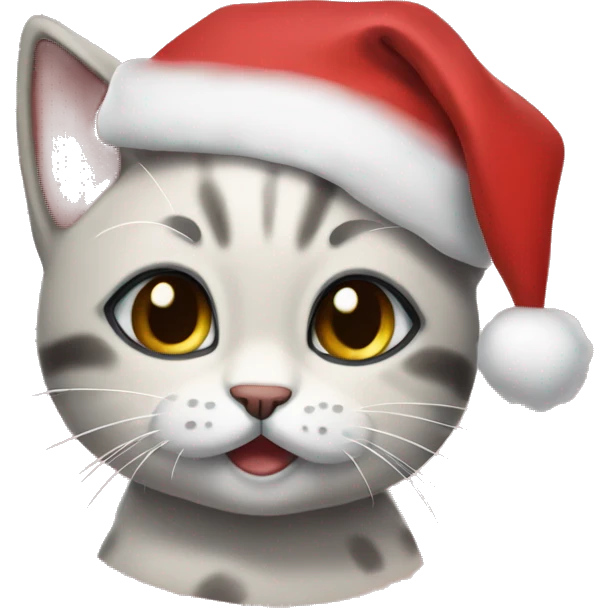 Hello kittie Christmas  emoji