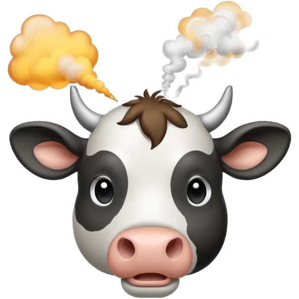 cow smoke weed emoji