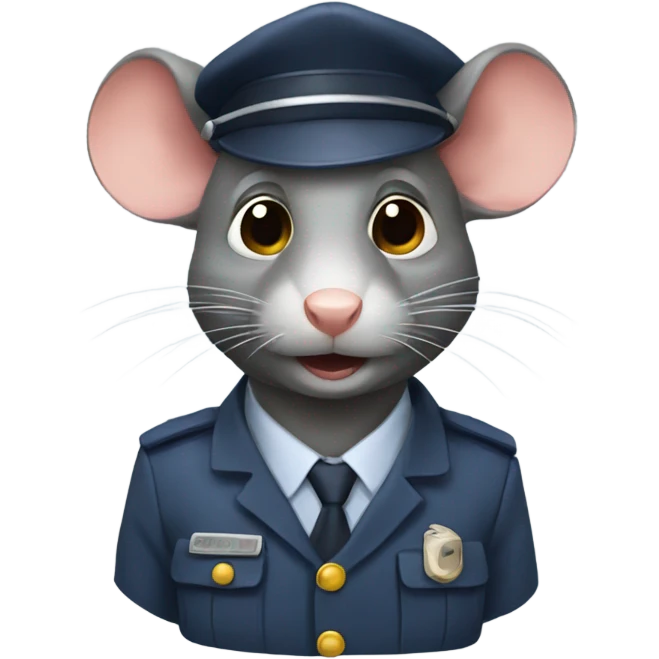 Rat orderly emoji