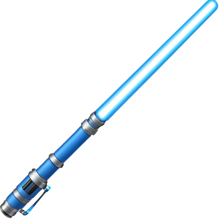 Blue Lightsaber emoji
