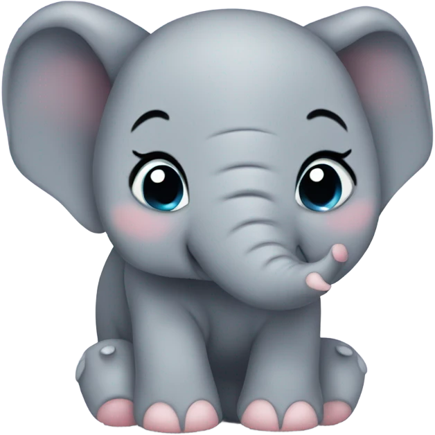 cute baby elephan emoji
