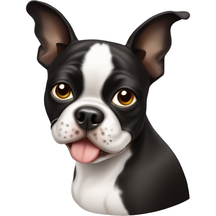 Dogs Boston Terrier emoji