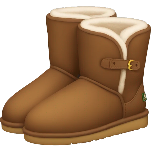 brown uggs tasmans  emoji