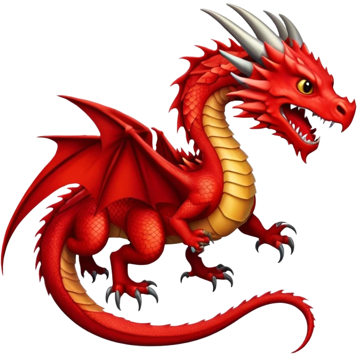 Red dragon  emoji
