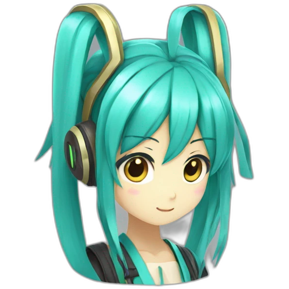 Hatsune Miku ok emoji