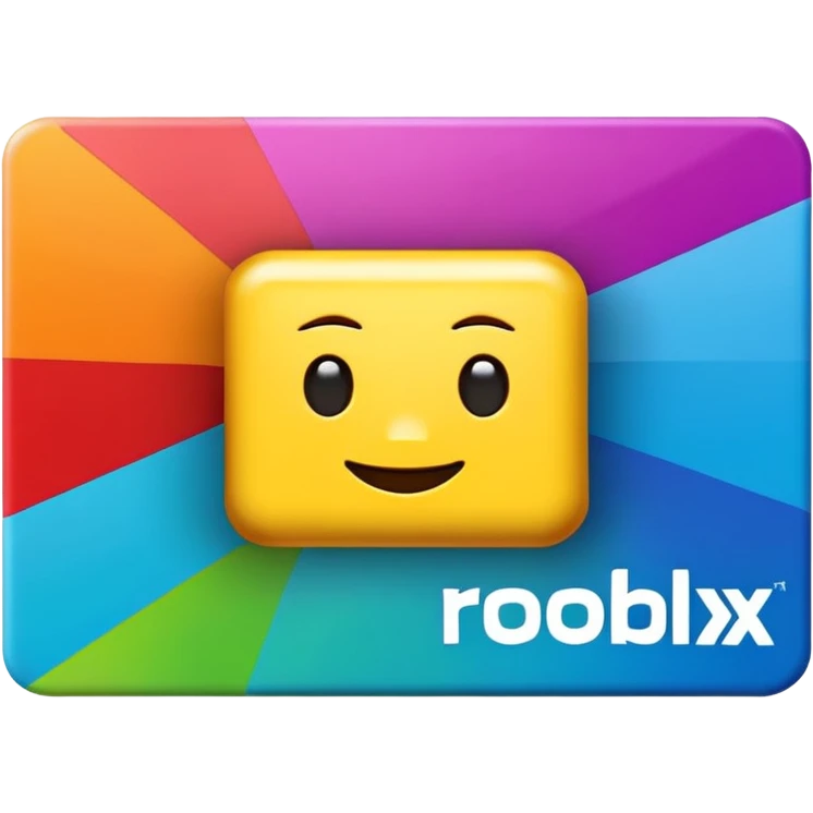 Make a Roblox gift card emoji emoji