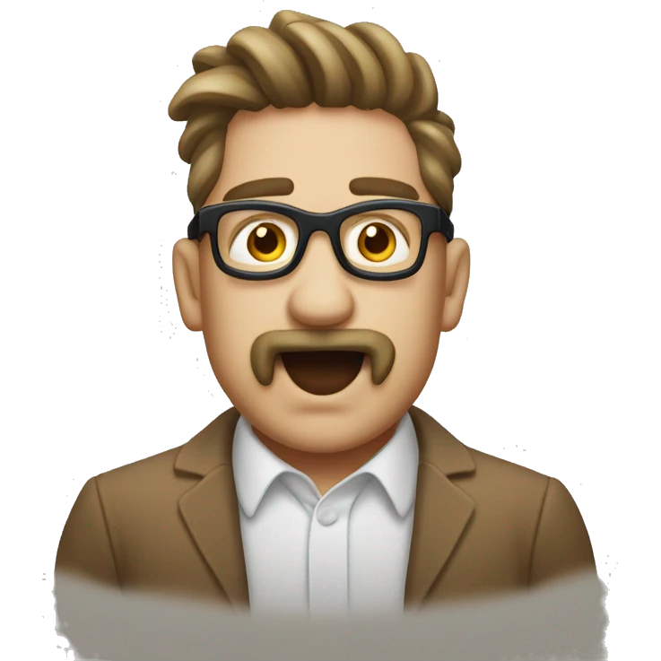 Cervello vuoto con ragnatele  emoji